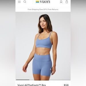 Vuori all the feels bra